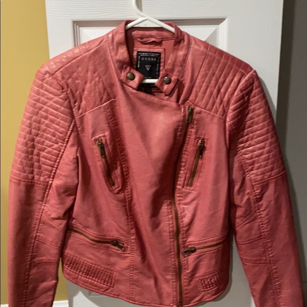 Guess leather jacket